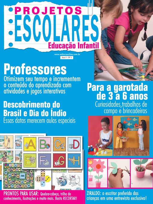 Title details for Projetos Escolares - Educação Infantil by Online Editora - Available